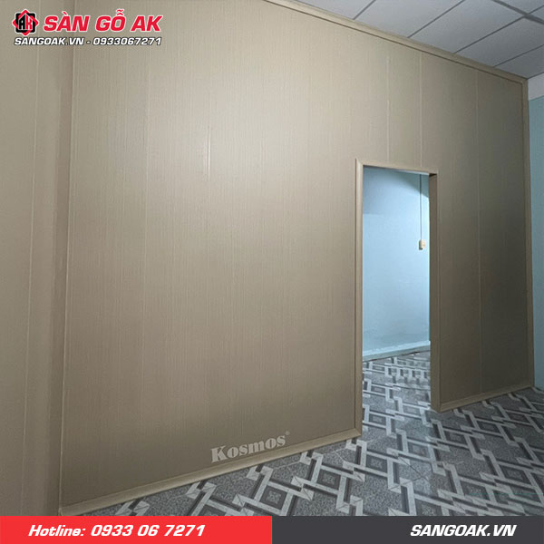 Bộ vách ngăn nhựa vàng sồi nhạt Galawood 912